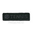 Шеврон клеевой Tennis 5*1,3см 5 - Серый