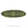 Шеврон клеевой Big Boss 5*1,5см 6 - Зелёный