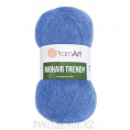 Пряжа Mohair Trendy YarnArt 140 - Темно-голубой
