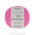 Пряжа Jeans Gazzal 1135 - Темно-розовый