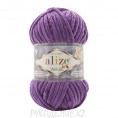 Пряжа Velluto Alize 44 - Фиолетовый