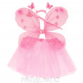 Детский костюм "Бабочка" 2 - Розовый