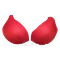 Чашечки фигурные полукруглые с наполнителем, объем 80 Angelica Fashion 7 - Красный