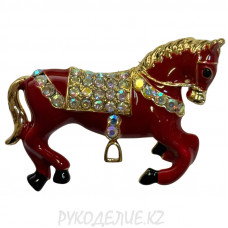 Брошь Лошадка 55*40мм