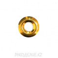 Стразы клеевые металл имитация кольцо d-8*3мм 1 - Золотой