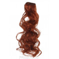 Волосы тресс для кукол Кудри длина волос 40см, ширина 50см 13 - Рыжий