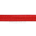 Косая бейка стрейч 15мм 6065 - Оттенок красный