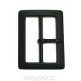 Пряжка с язычком металлическая МВ155 20мм, 4 - M.Black (Матовый черный)