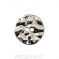 Пуговица металлическая 2пр ME 695 16L, 02 - Nickel