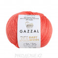 Пряжа Baby Wool XL Gazzal 819 - Темно-коралловый