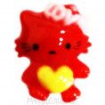 Клеевая фигурка котенок 15 - Красный