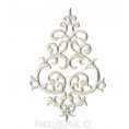 Термоаппликация Орнамент 7*11см 02 - Серебряный