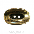 Пуговица металлоимитация TAB46 32L, 8 - Золотой