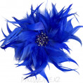 Цветок-брошь Перья d-160мм 50 - Электрик