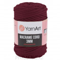 Пряжа Macrame Сord 3мм YarnArt 781 - Бордовый