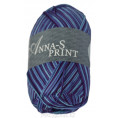 Пряжа Anna-S print Seam 1262 - Синий - Фиолетовый