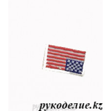 Шеврон клеевой Флаг США 3*2см