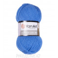 Пряжа Merino de Luxe/50 YarnArt 600 - Ярко-голубой