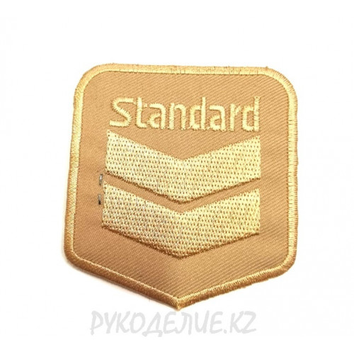 Шеврон клеевой Standard 6,2*6,7см