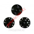 Кнопка пришивная металлическая MS K-01 19мм, 9 - Black (Черный)