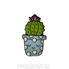 Брошь Кактус BR s-7744 Брошь Кактус BR s-7744