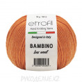 Пряжа Bambino Lux Wool Etrofil 70212 - Оранжевый