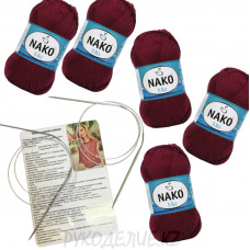 Набор для создания базового топа спицами (Mia) Набор для создания базового топа спицами (Mia)