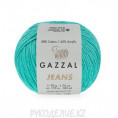 Пряжа Jeans Gazzal 1108 - Бирюзово-зеленый