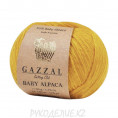 Пряжа Baby Alpaca Gazzal 46003 - Желтый