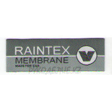 Лейбл пришивной Raintex 8,5*2,5см