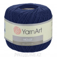 Пряжа Violet YarnArt 0066 - Темно-синий