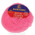 Пряжа Лотос травка стрейч Камтекс 054 - Супер розовый