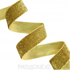 Бархотка с люрексом 25мм