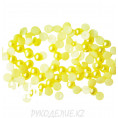 Кабошоны под жемчуг пластик 8мм (10гр) клеевые 24 - Жёлтый
