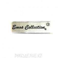Лейбл пришивной Emos collection 7,1*1,9см