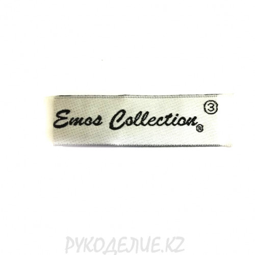 Лейбл пришивной Emos collection 7,1*1,9см
