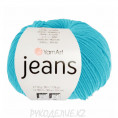 Пряжа Jeans YarnArt 33 - Бирюзово-голубой