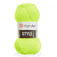 Пряжа Style YarnArt 662 - Лайм