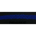 Резина декоративная 38мм 2 - Чёрно-синий