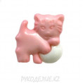 Пуговица котенок LF K05 24L, 06 - Розовый