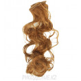 Волосы - тресс для кукол "Кудри" длина волос 40см, ширина 50см 27А - Русый, 2294354