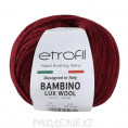 Пряжа Bambino Lux Wool Etrofil 70316 - Вишневый