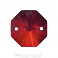 Стразы пришивные Восьмиугольник 12мм 102 - Красный