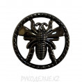 Пуговица металлическая на ножке ME 641 36L, 03 - Pewter