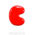 Пуговица алфавит 5C - Красный