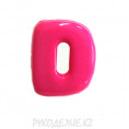 Пуговица алфавит 4D - Розовый