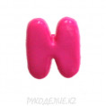 Пуговица алфавит 4H - Розовый