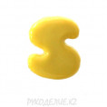 Пуговица алфавит 2S -  Желтый