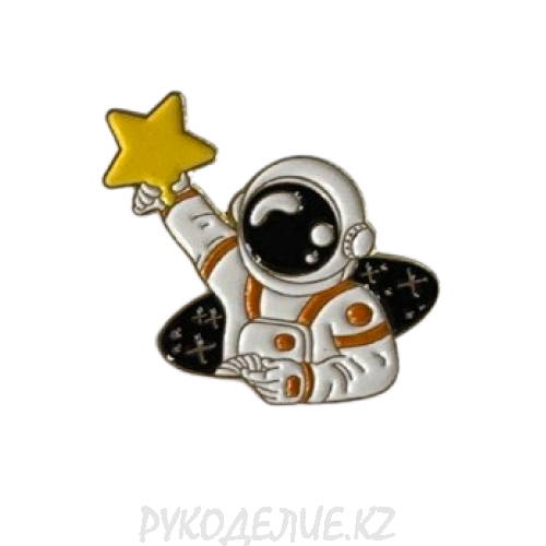 Брошь Космонавт BR s-7754 Брошь Космонавт BR s-7754