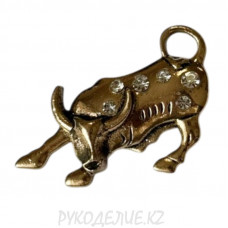 Брошь корова, бык